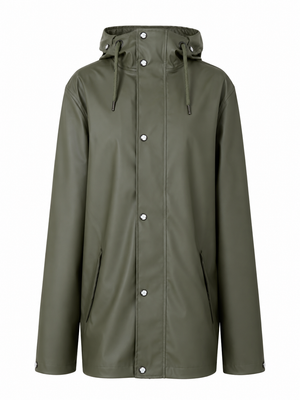 Regenjacke Mann Olive