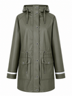 Regenmantel Damen Olive
