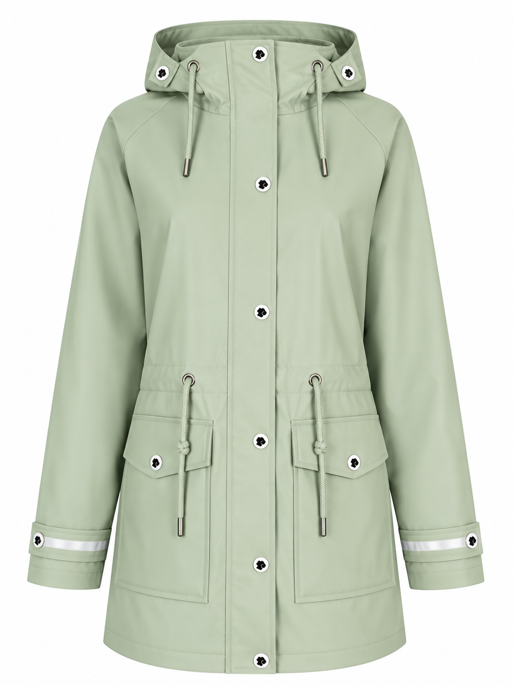 Regenmantel Damen Mint