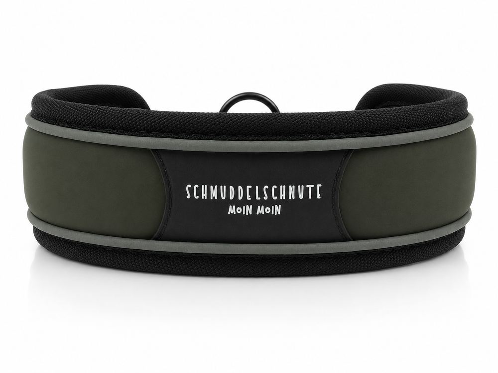 Hundehalsband "Allwedda" Olive
