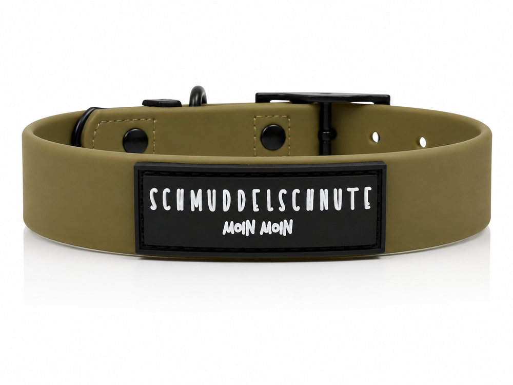 Hundehalsband "Schietwedda" Khaki