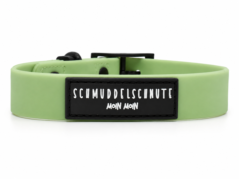 Hundehalsband "Schietwedda" Mint