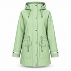 Regenmantel Damen Mint