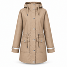 Regenmantel Damen Taupe