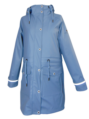 Regenmantel Damen Smoked blue