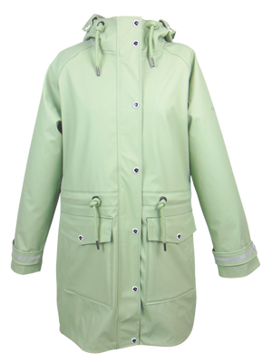Regenmantel Damen Mint