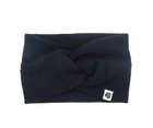 Stirnband Knoten Schwarz