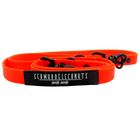 Hundeleine "Schietwedda" Neon Orange