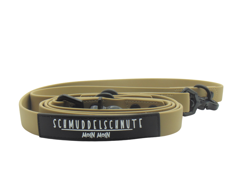 Hundeleine "Schietwedda" Khaki